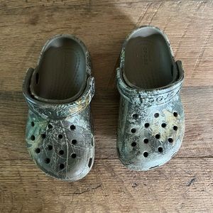 Camo Crocs